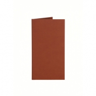 Папка-счет 220х120 мм Soft-touch, цвет: светло-коричневый