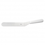 Лопатка кондитерская 20*3,7 см изогнутая нерж. с пласт. ручкой черная P.L. - Proff Chef Line