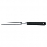 Вилка поварская 17,5 см черная пластиковая ручка, PRO-Line P.L. Proff Cuisine