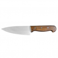 Нож-шеф 230 мм деревянная ручка, Wood P.L. Proff Cuisine
