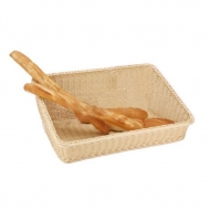 Корзина для хлеба и выкладки 61*45 см h=24 см плетеная ротанг бежевая P.L. Proff Cuisine