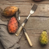 Вилка столовая 20,9 см, нерж., акрил, Pearl Ivory /12/