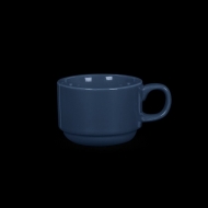 Чашка чайная 220 мл синяя «Corone»