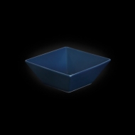 Салатник квадратный 107х107мм 200мл синий "Corone"