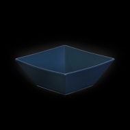 Салатник квадратный 123х123мм 300мл синий "Corone"
