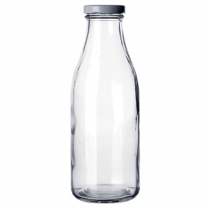 Бутылка 1 л. с крышкой прозрачная P.L. Proff Cuisine