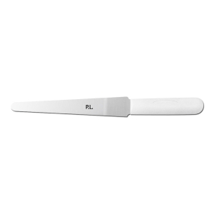 Лопатка кондитерская 8*1 см прямая нерж. с пласт. ручкой черная P.L. - Proff Chef Line