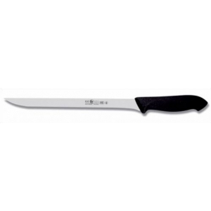 Нож для нарезки ветчины 300/425 мм,черный HoReCa Icel