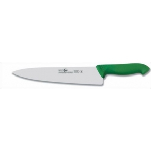 Нож поварской 250/380 мм "Шеф" узкое лезвие зеленый HoReCa Icel