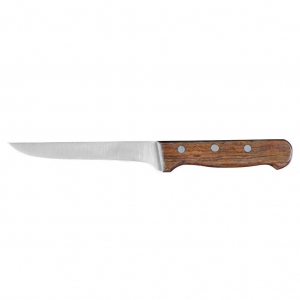 Нож разделочный 150 мм деревянная ручка, Wood P.L. Proff Cuisine