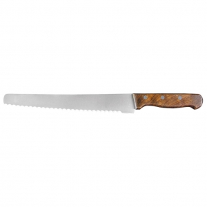 Нож кондитерский 250 мм деревянная ручка, Wood P.L. Proff Cuisine