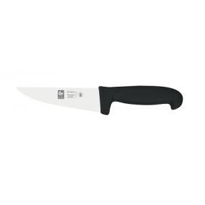 Нож для мяса 150/280 мм. черный Poly Icel  /1/6/