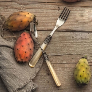 Ложка столовая 20,9 см, нерж., акрил, Pearl Ivory /12/ Ложка столовая 20,9 см, нерж., акрил, Pearl Ivory /12/