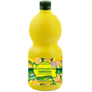 Сок лимона натуральный 1 л