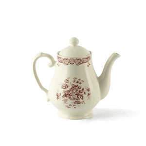 Чайник с крышкой 965 мл H 19,5 см, цвет декора терракотовый Rose&Bitossi