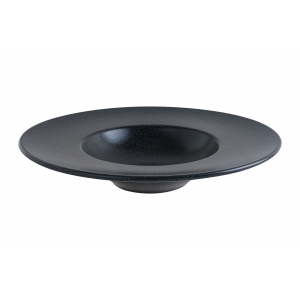 Тарелка для пасты d=280 мм. 400 мл. Графит, форма Банкет Bonna /1/6/396/ Тарелка для пасты d=280 мм. 400 мл. Графит, форма Банкет Bonna /1/6/396/