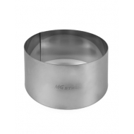 Форма кондитерская "Круг" d= 9 см. h=6 см. нерж. MGsteel  /1/128/