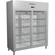 Шкаф холодильный Carboma R1400К INOX