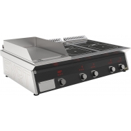 Плита индукционная комбинированная SMART INDUCTION K96-5RKB (с грилем)