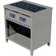Плита индукционная ЦМИ ПИ-2Т 820 (820х600х870 мм) закрытая
