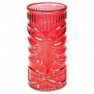 Бокал стакан для коктейля 400 мл. Тики красный стекло P.L. BarWare