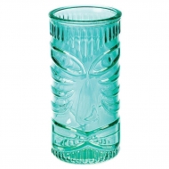 Бокал стакан для коктейля 400 мл. Тики зеленый стекло P.L. BarWare