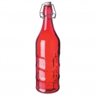 Бутылка 1 л. с крышкой красная P.L. Proff Cuisine
