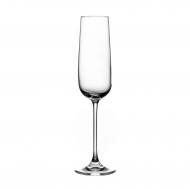 Бокал-флюте для шампанского 265 мл хр. стекло Bistro "Edelita" d 4,2/5,3 см h25,2 см P.L. [6]