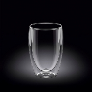 Стакан 300 мл. с двойными стенками Thermo Glass Wilmax /1/60/