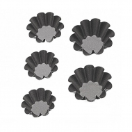 Форма для выпечки "Тарталетка" d=10 см, h=3,8 см, металл с тефлоновым покрытием, Pujadas (Испания)