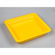 Гастроемкость 2/3*65 мм (35,5**32,5*6,5 см), желтая, фарфор, P.L. Proff Cuisine