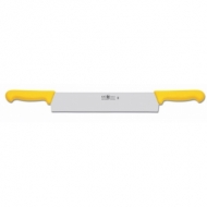 Нож для сыра 260/540 мм. с двумя ручками, желтый PRACTICA Icel