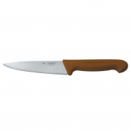 Нож поварской 160 мм коричневая пастиковая ручка PRO-Line P.L.