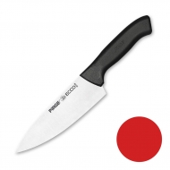 Нож поварской 16 см, красная ручка Pirge