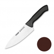 Нож поварской 16 см, коричневая ручка Pirge