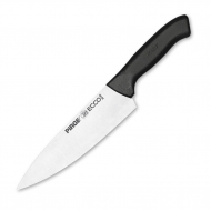 Нож поварской 19 см, черная ручка Pirge