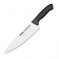 Нож поварской 21 см, черная ручка Pirge
