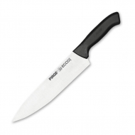 Нож поварской 23 см, черная ручка Pirge