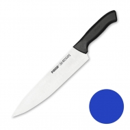 Нож поварской 25 см, синяя ручка Pirge