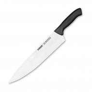 Нож поварской 30 см, черная ручка Pirge