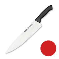Нож поварской 30 см, красная ручка Pirge