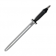 Мусат для заточки ножей 30 см, овальный, черная ручка Pirge