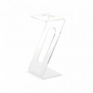 Подставка стойка для 1 фуршетного бокала-флюте (конус) 5,1*5*12 см, набор 2 шт, PS, Garcia de Pou