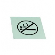 Табличка Не курить 125*125 мм. нерж. MGsteel /1/100/