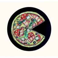 Доска меловая круглая «Пицца» D = 300 мм