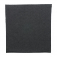 Салфетка бумажная Double Point двухслойная черная, 39*39 см, 50 шт, Garcia de Pou