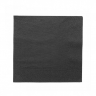 Салфетка бумажная двухслойная черная, 40*40 см, 100 шт, Garcia de Pou