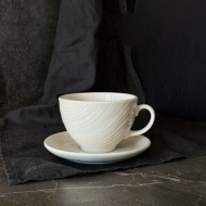 Чашка 350 мл, белая FLOW /24/