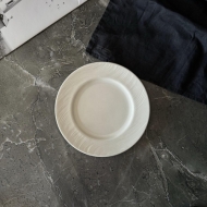 Тарелка 16,2 см. белая FLOW /24/