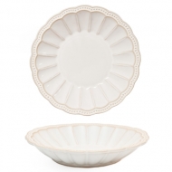 Тарелка глубокая 22 см, 450 мл, Crab LACE & CRAB /6/